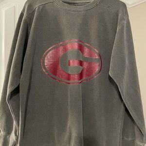 Comfort colors sweatshirt UGA small